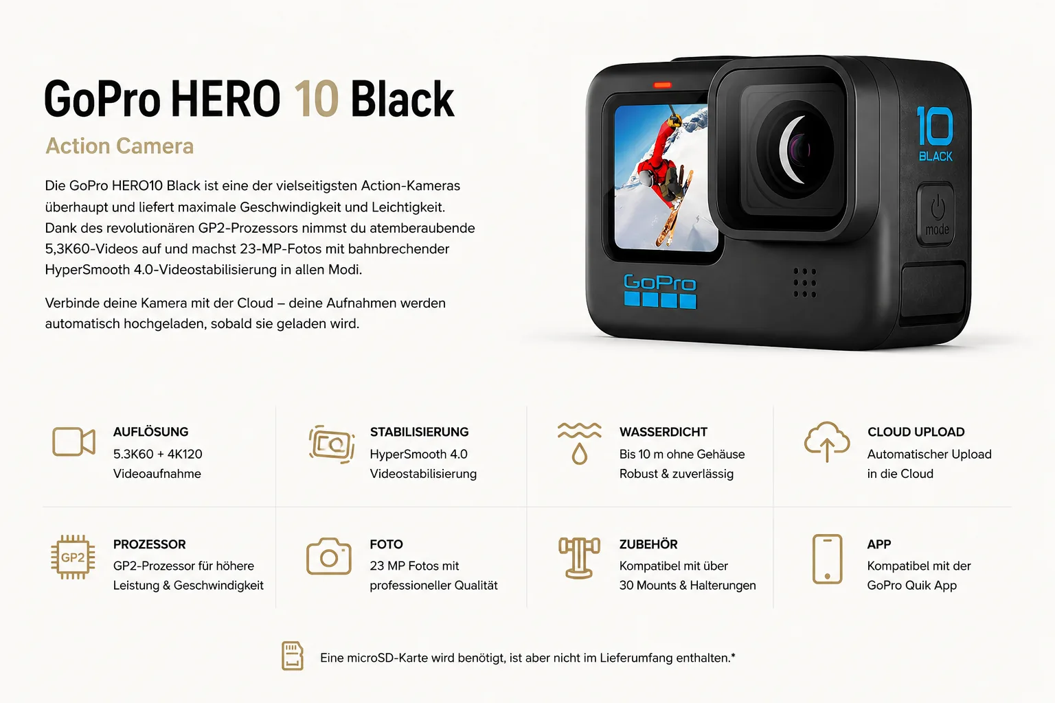 GoPro HERO 10 Black